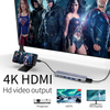 9-IN-1-USB-C-HUB mit HDMI 4K30 Hz + PD 100 W + Typ-C-Daten + 3 x USB A 3.0 + RJ45 1000 Mbit/s + SD + TF-Kartenleser-Steckplatz, Power-Lade-Multiport-Adapter, Dockingstation f&uuml;r Laptop