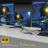 2 x HDMI 4K 30HZ+ VGA + PD 100W + USB A 3.1 10Gbps + 2 x USB A 2.0 + 3.5mm AUX + SD + TF kart okuyucu ile 10 IN 1 usb c hub diz&uuml;st&uuml; bilgisayar/telefon i&ccedil;in &ccedil;ok bağlantı noktalı yerleştirme istasyonu