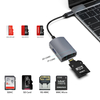 Wtyczka USB OTG 3 w 1 typu c Koncentrator czytnika kart SD+TF 2.0 USB A 3.0