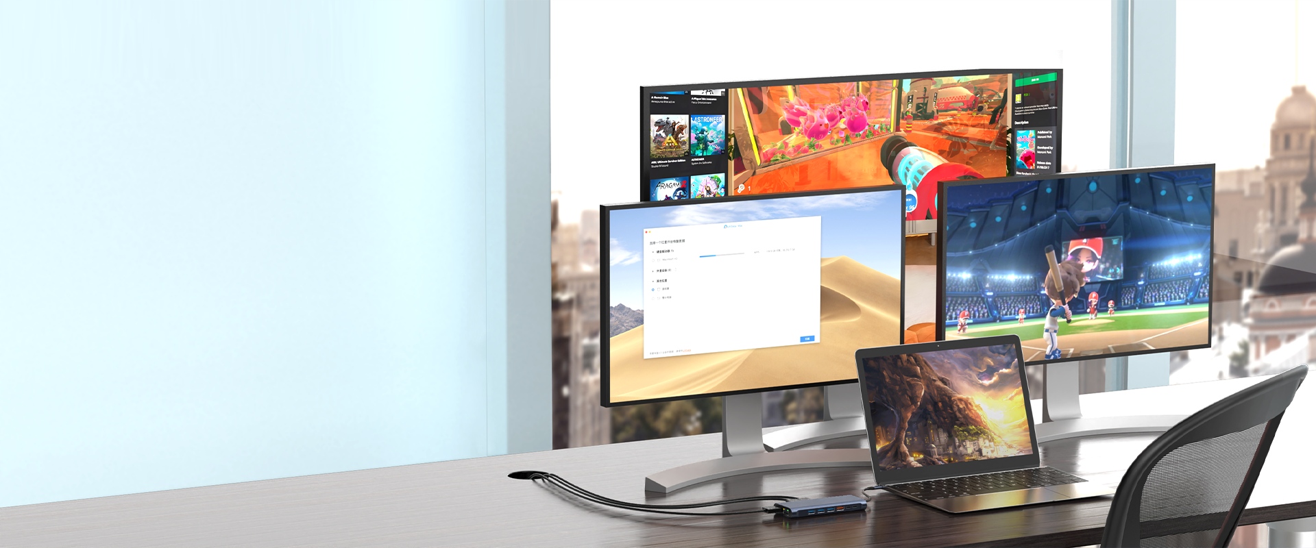 Адаптер-концентратор USB-C