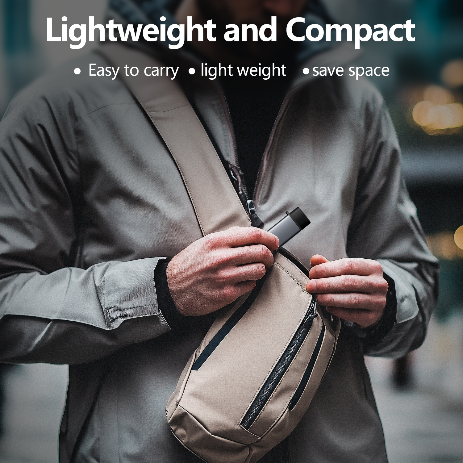 2 合 1 雙插頭 Type-C + USB-A 讀卡器，帶 SD 和 TF 插槽 480Mbps 高速數據傳輸，適用於筆記本電腦和 Android 設備