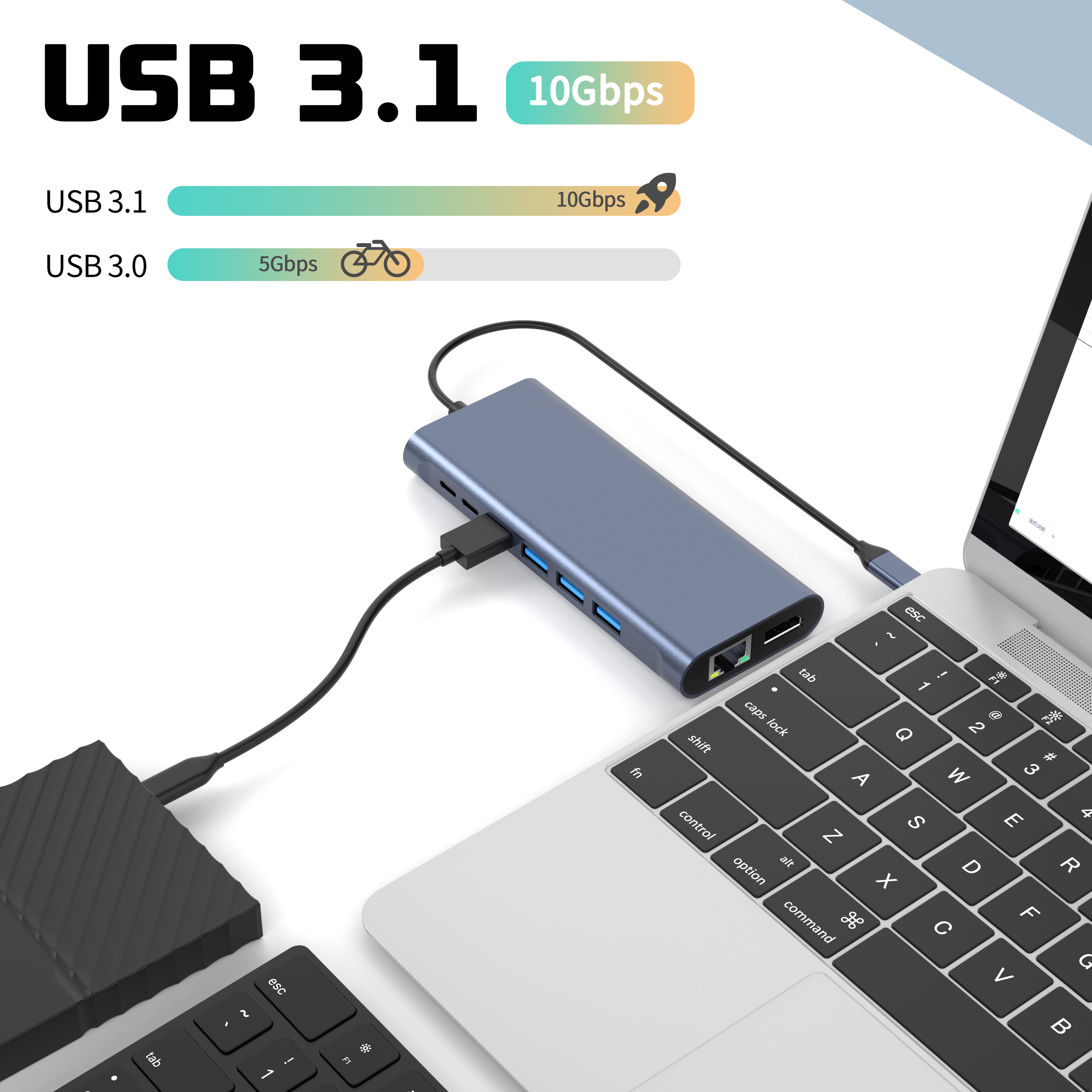 14 IN 1 Docking station 4K60HZ Dual HDMI DP RJ45 USB-A 3.1 3.0 2.0 USB-C 3.1 Mandantes+ Data Transfer+Video Output+ Lector Card+Network+Call Function USB C HUB stationem docking pro laptop/Macbook