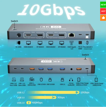 Thunderbolt ドッキング ステーションがリモート ワーカーの生産性をどのように向上させるか