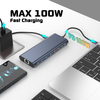 Dokovac&iacute; stanice 14 V 1 4K60HZ Dual HDMI RJ45 USB-A 3.1 3.0 2.0 multifunkčn&iacute; Nab&iacute;jen&iacute;+Přenos dat+Videov&yacute;stup+Čtec&iacute; karta+S&iacute;ť+Call Funkce USB C HUB dokovac&iacute; stanice pro notebook/Macbook