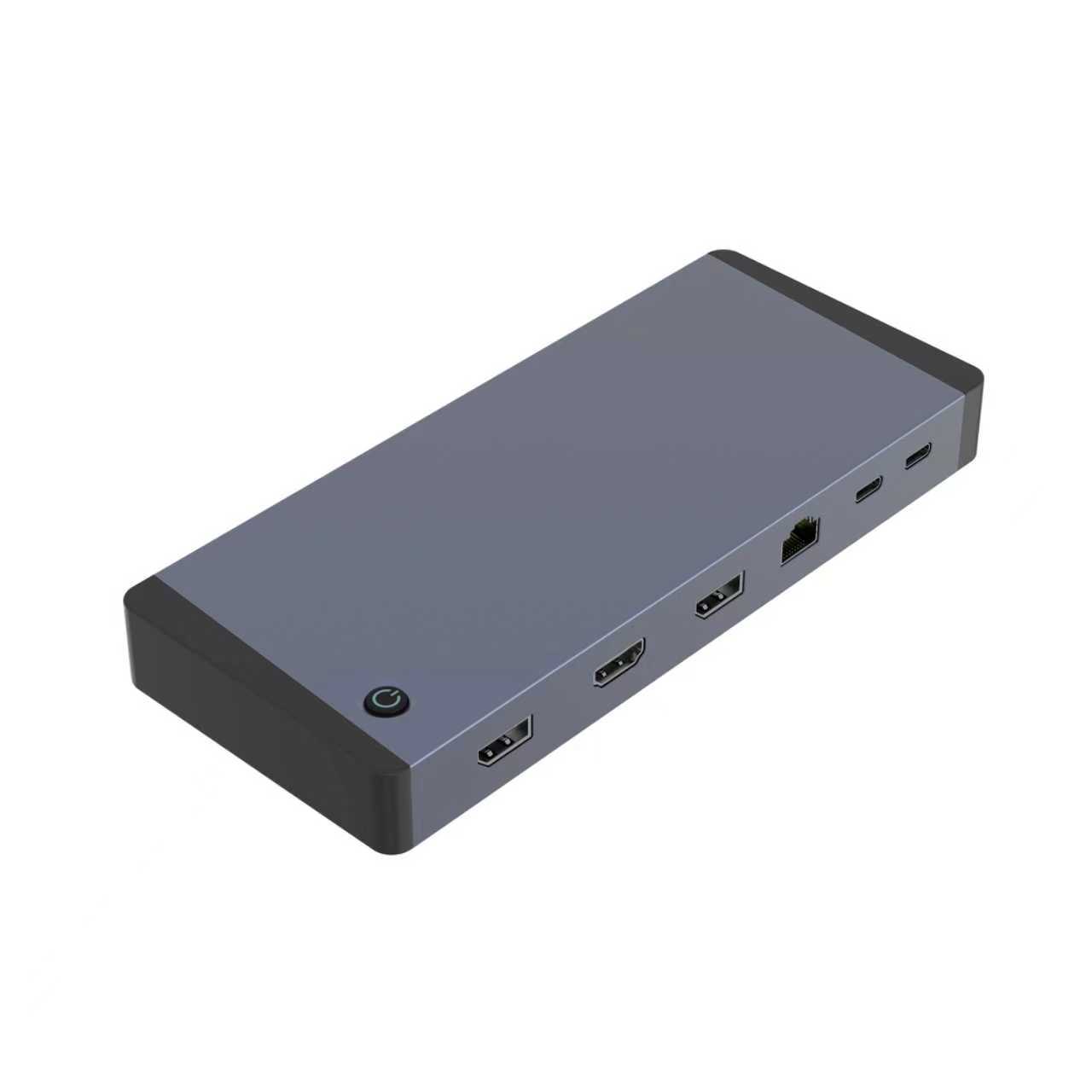 14 合 1 Thunderbolt 4 擴展塢，配備三重 4K@60Hz 顯示屏、100W PD、10Gbps USB-C/USB-A 和千兆位以太網