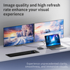 8K Хос HDMI + DP MST USB-C залгах станц | DL6950 чип | 100W PD | USB-A 3.0 | iOS болон Windows-д зориулсан