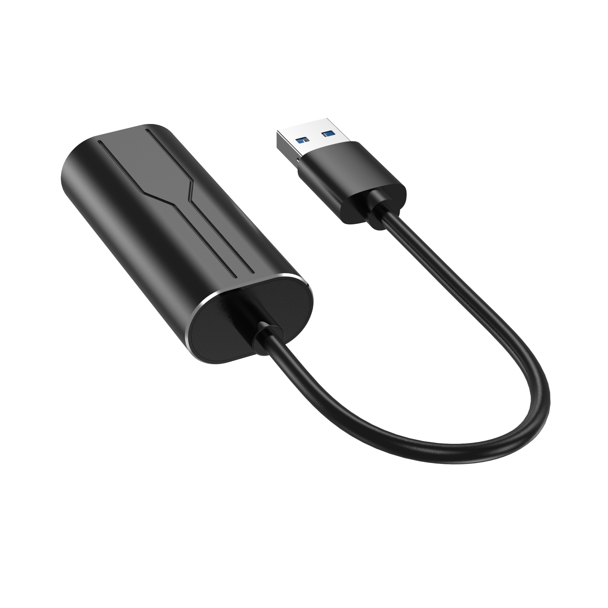 محول USB محمول إلى جيجابت إيثرنت بسرعة 1000 ميجا بت في الثانية، 15 سم لأجهزة MacBook/Windows USB-A إلى RJ45