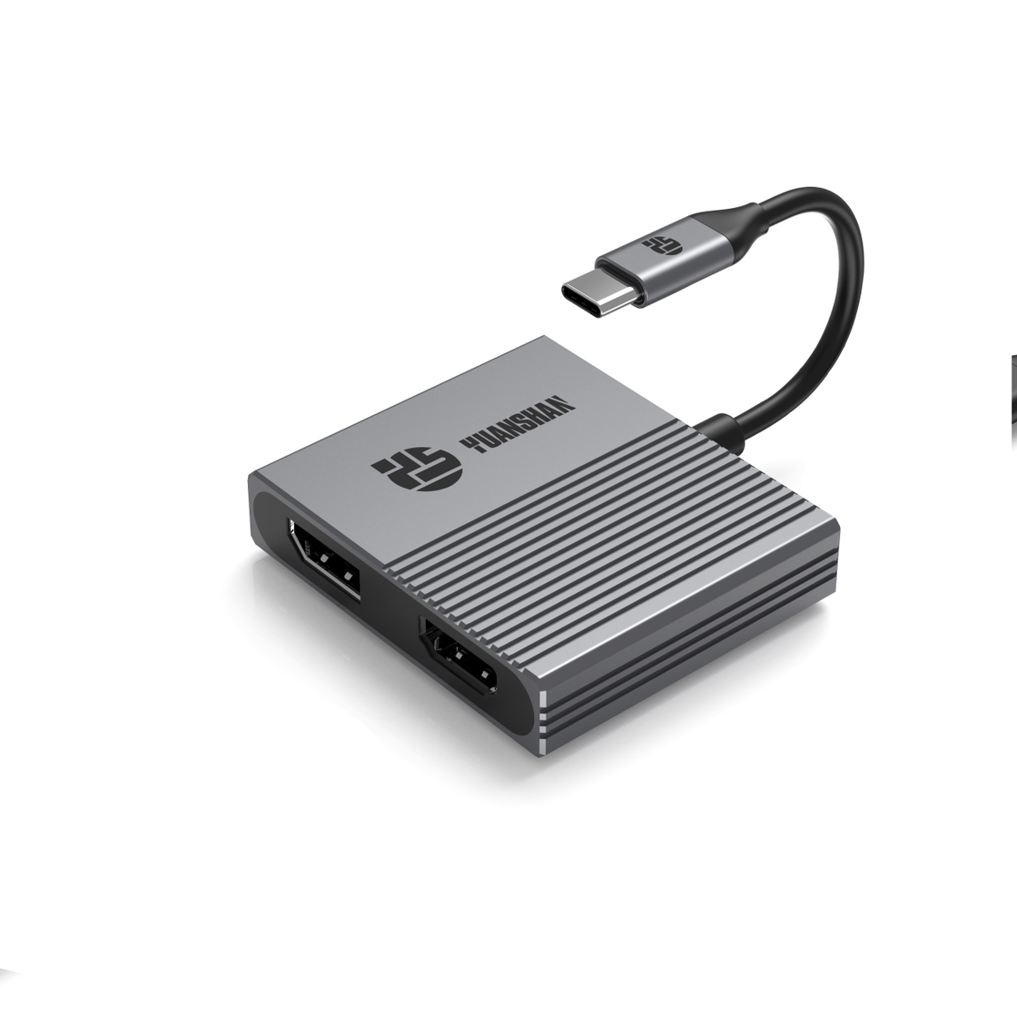 4 合 1 C 型轉 DP HDMI 4K60HZ USB3.0 PD 100W USB C HUB HDMI 適配器分配器適用於筆記本電腦/Macbook