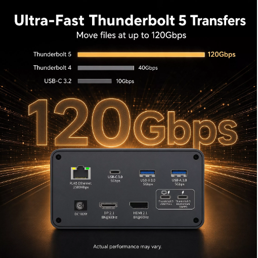 OEM Thunderbolt 5 Hub ที่ดีที่สุดสำหรับปี 2569: คู่มือการจัดหา Yuanshan
